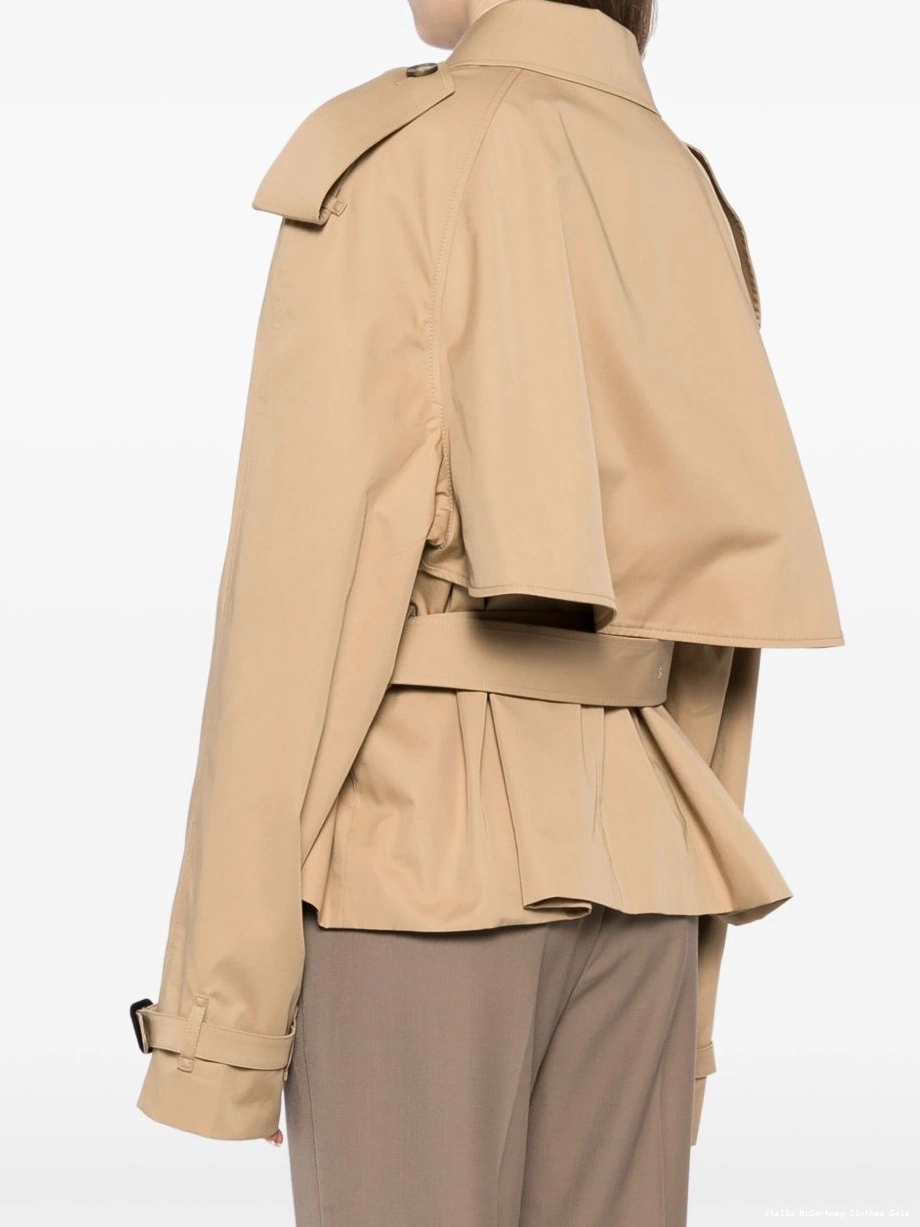Affordable McCartney military Stella jacket Women button-up 0502